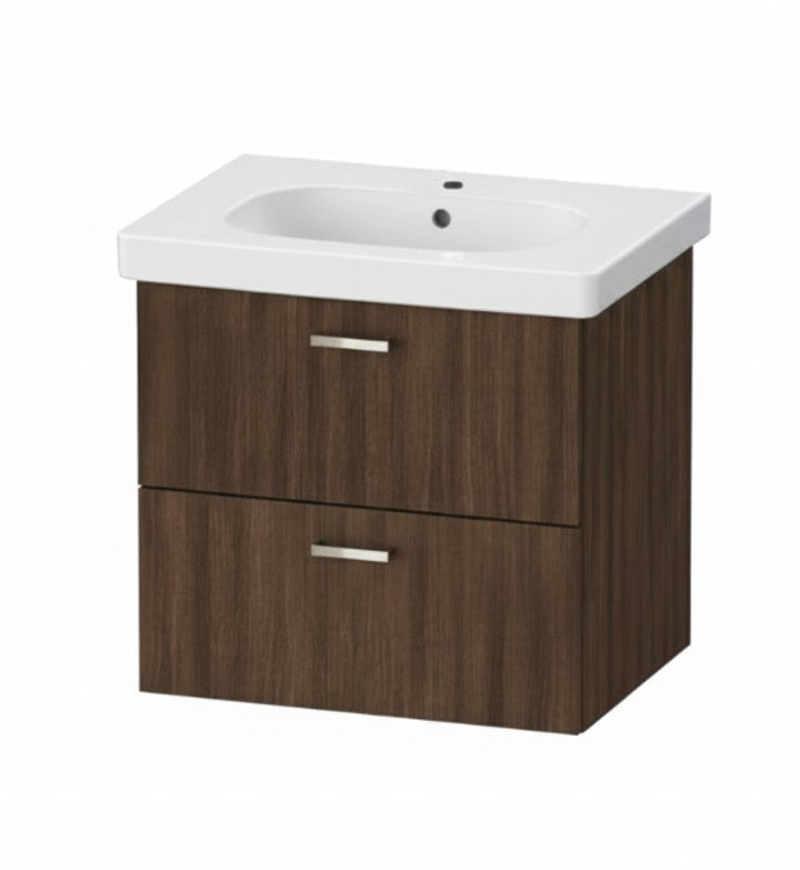 Duravit XBase Furniture Unit 60×45.8 Cm CHESTNUT Dark