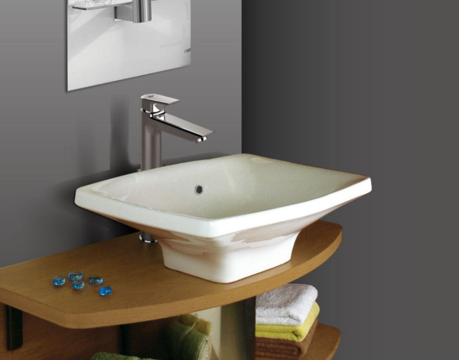 Ideal Standard Independent Wash Basin 60×45 cm White