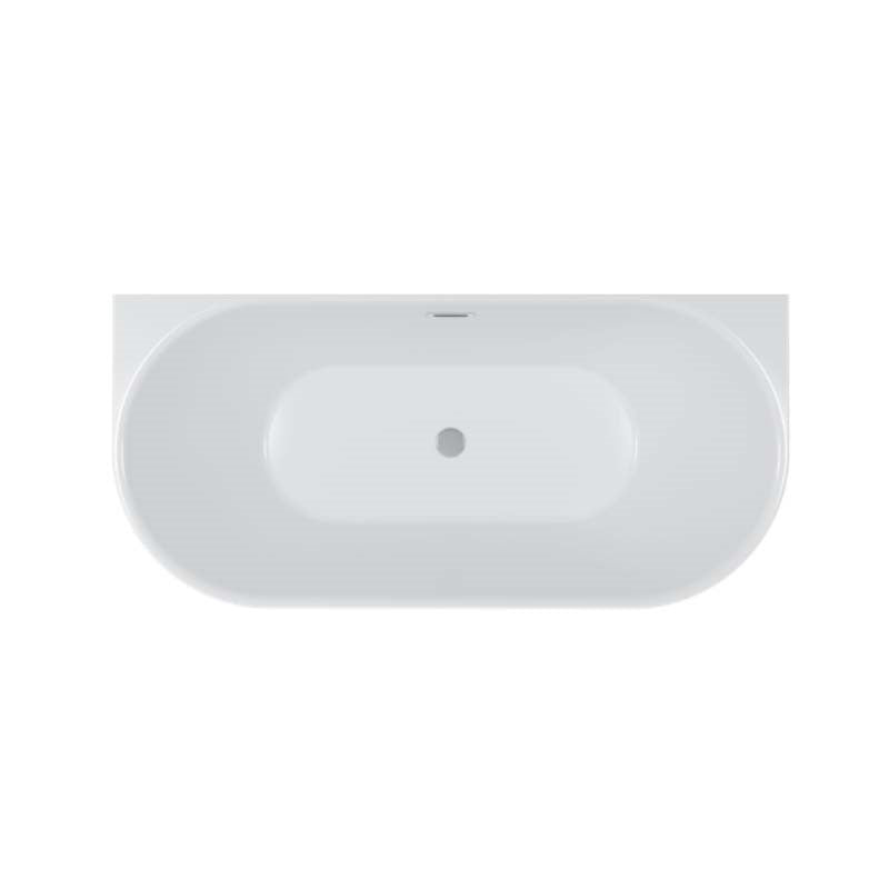 Duravit Charlton Seamless Bathtub Wooden