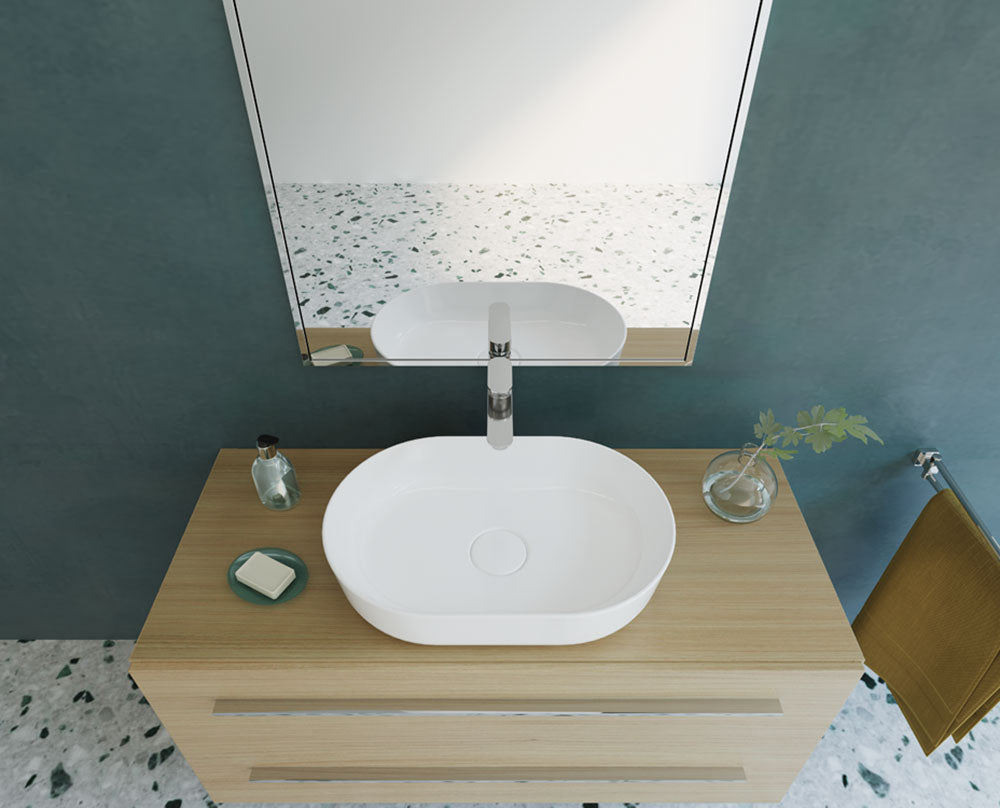 Sanipure Titan over-counter Wash basin 60 cm