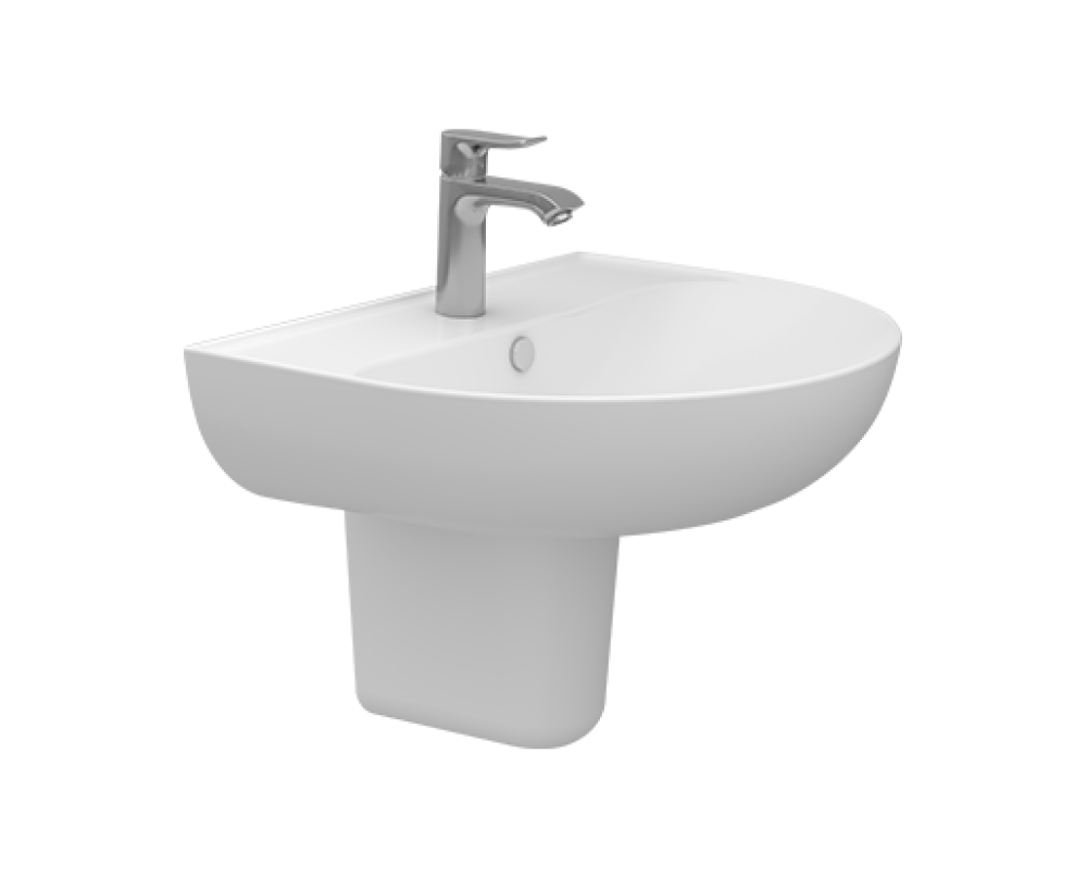 Sanipure Vega Washbasin 60 cm