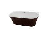 Duravit Charlton Seamless Bathtub Wooden