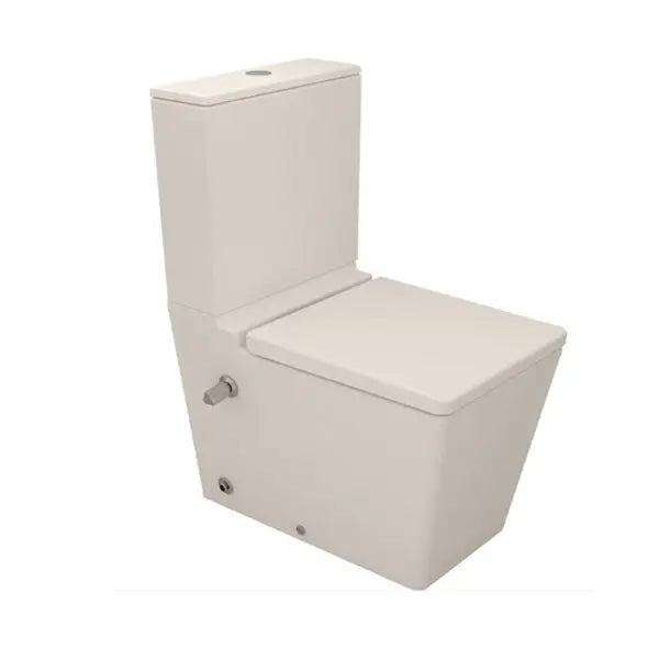 Sanipure Kepler Close Coupled Toilet with Seat Cover