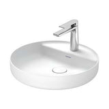 Duravit Vitrium Counter Top Wash Basin with Tap Hole 46cm Gray