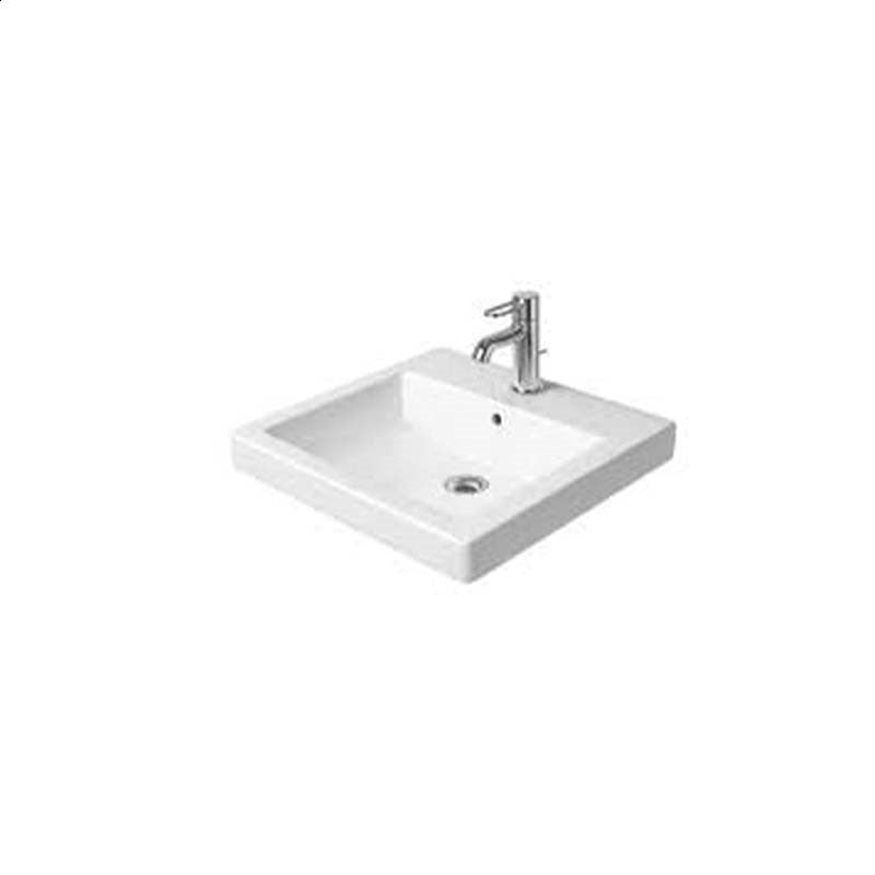 Duravit Vero Counter Top Rectangle Basin 50cm White