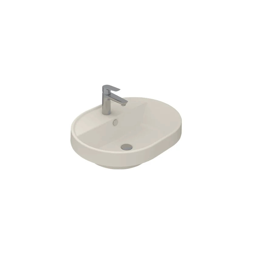 Sanipure Venus Washbasin Counter Top 60x47cm