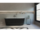 Sanipure Flute seamless Bathtub 170x80x60 cm