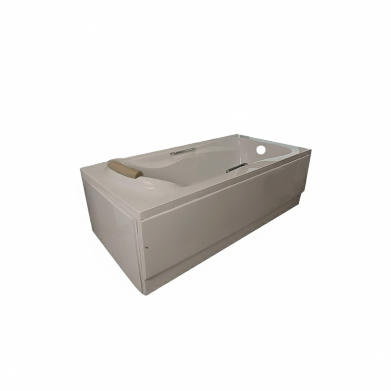Duravit Bathtub Jamaica With Pillow And Handle 180x80 cm With And Without Panel