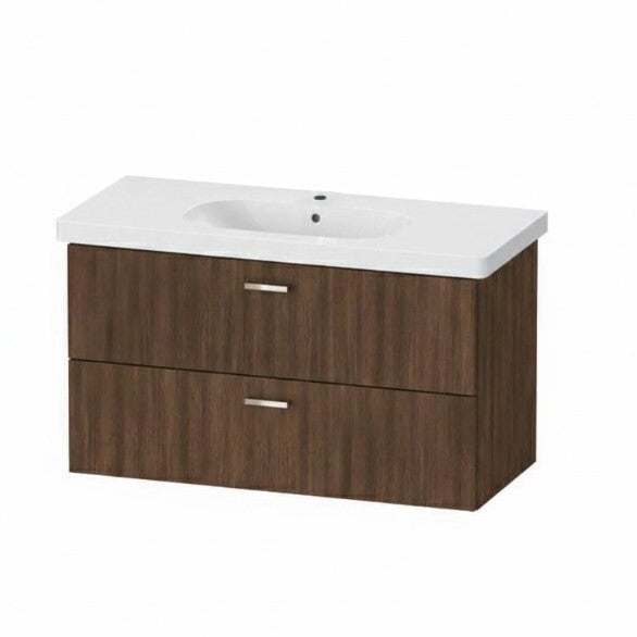 Duravit XBase Furniture Unit 100×45.8 Cm CHESTNUT Dark