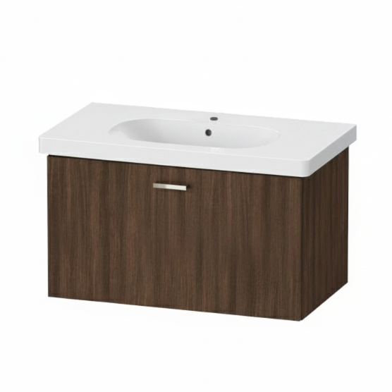 Duravit XBase Furniture Unit 80×45.8 Cm CHESTNUT Dark
