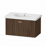 Duravit XBase Furniture Unit 80×45.8 Cm CHESTNUT Dark